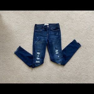 GIRLS ABERCROMBIE PULL ON JEANS